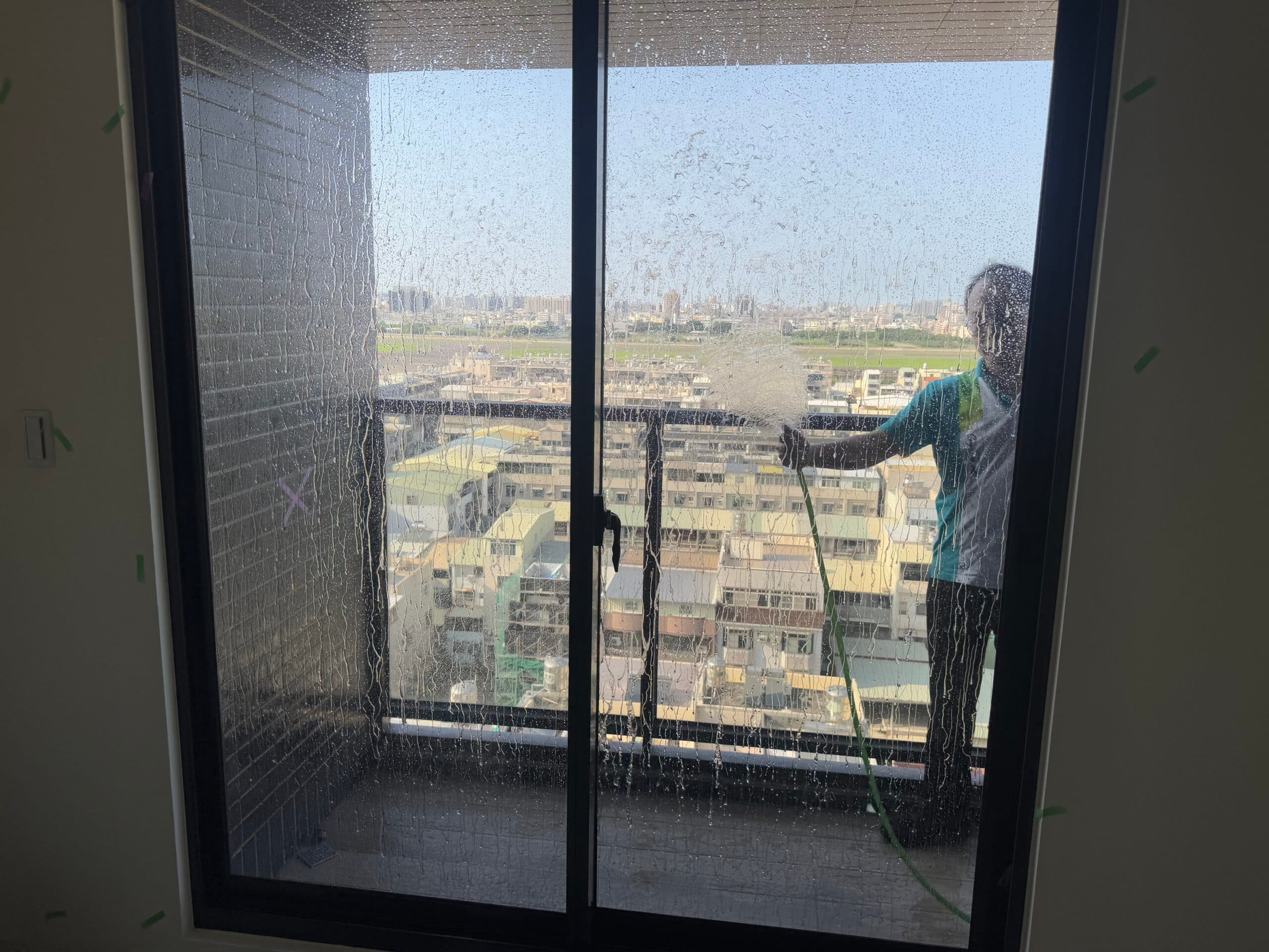 落地窗水密測試