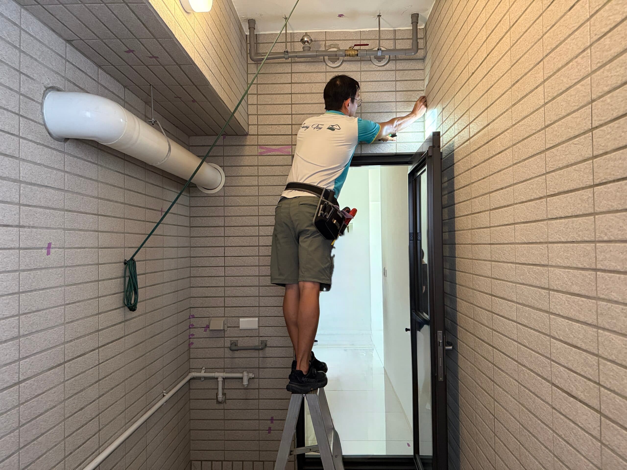 壁磚空鼓及施工品質檢查