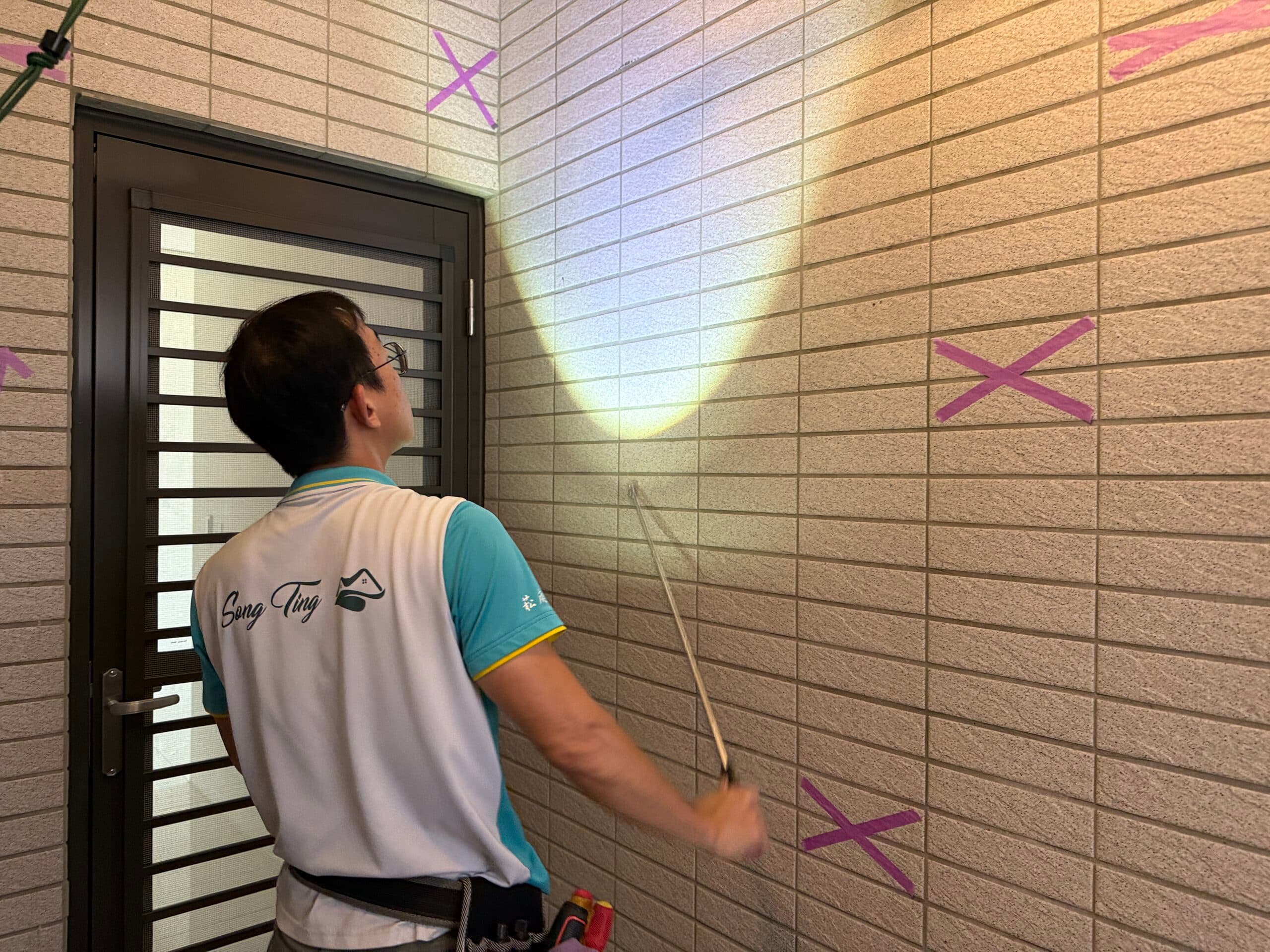 壁磚空鼓及施工品質檢查