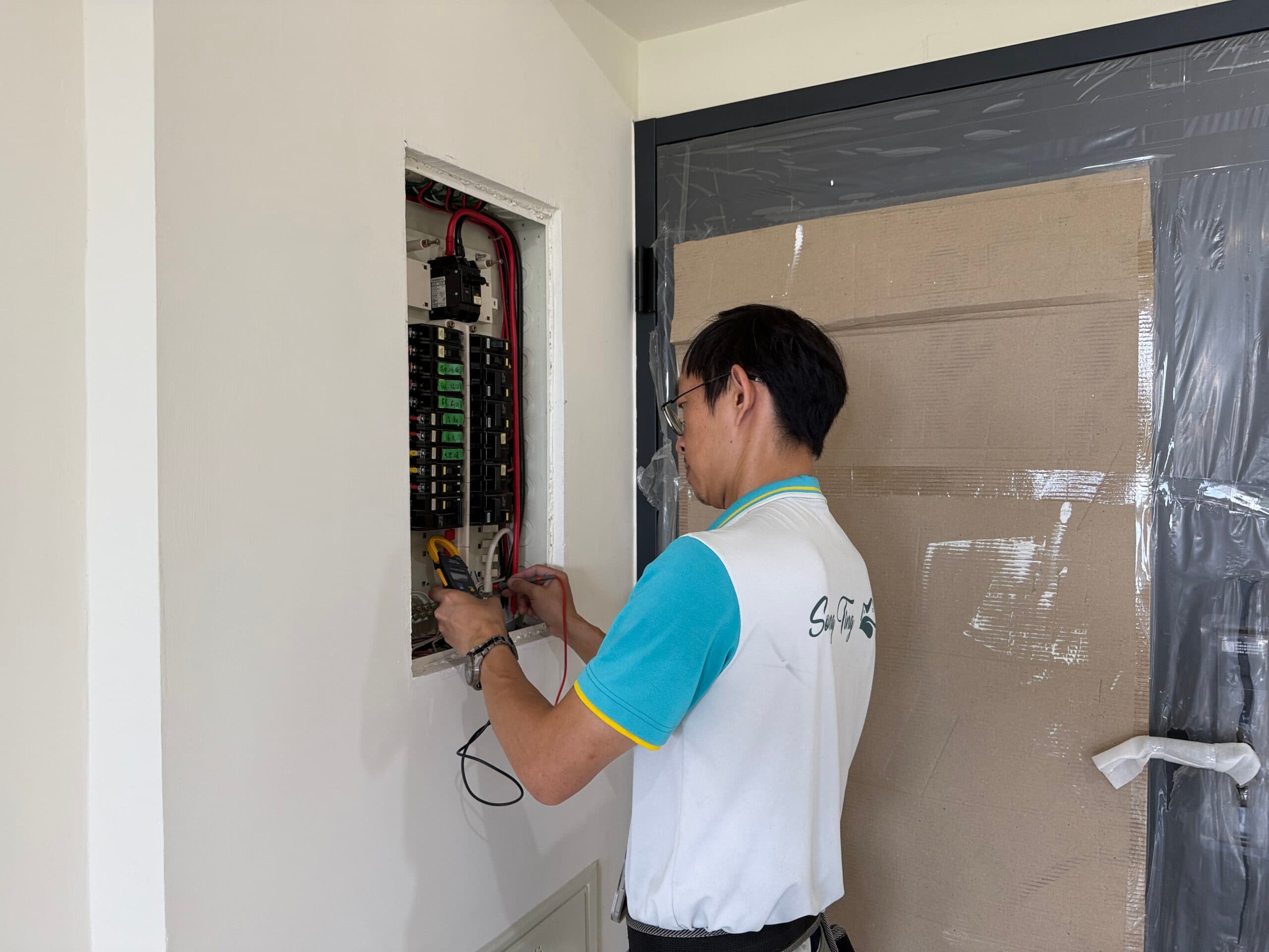 配電箱電力系統檢測