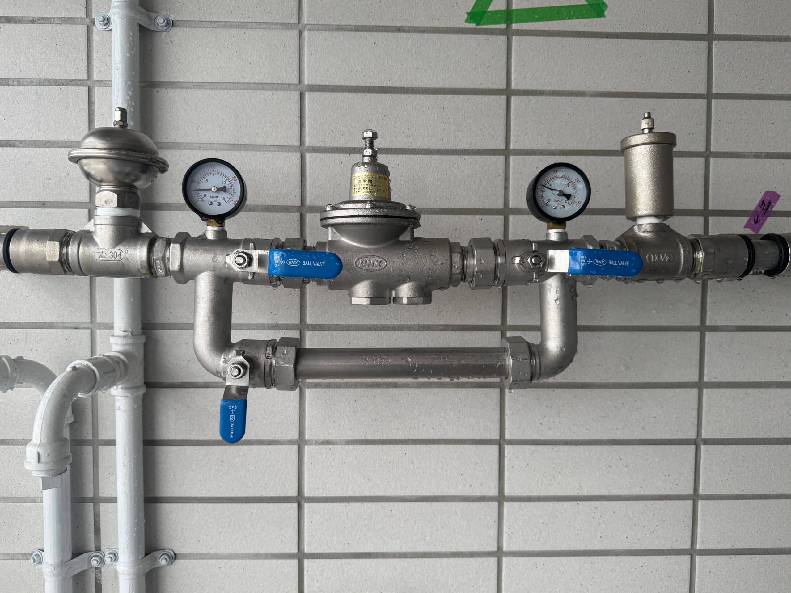 減壓閥、加壓泵配置檢測