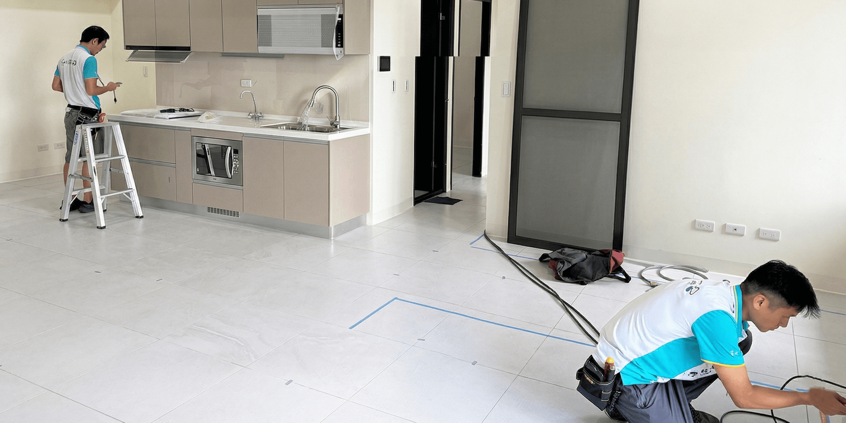 菘庭科技驗屋 — 專業驗屋師工作照